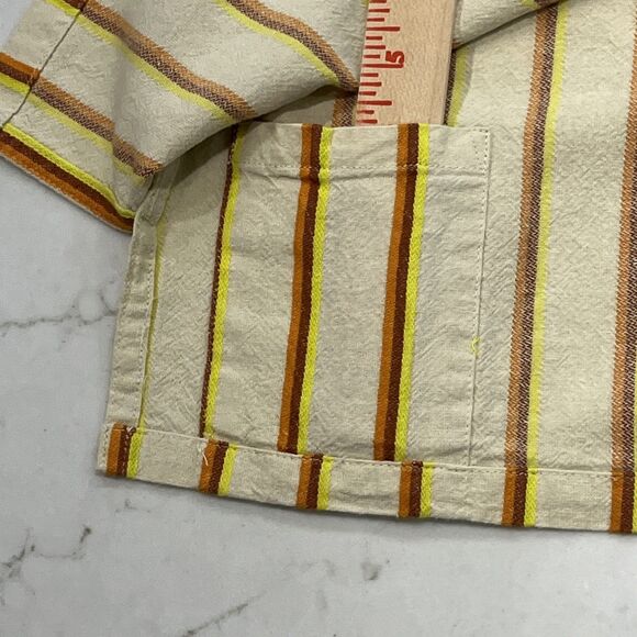 Prana NEW Unisex (MXL , WXXL) Mantra Heritage SLIM Organic Button Shirt Striped - Picture 7 of 14